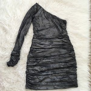 One shoulder dress