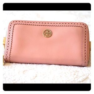 Pink Tory Burch Wallet