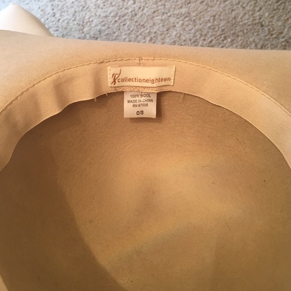 Cream Floppy Hat - Picture 3 of 3