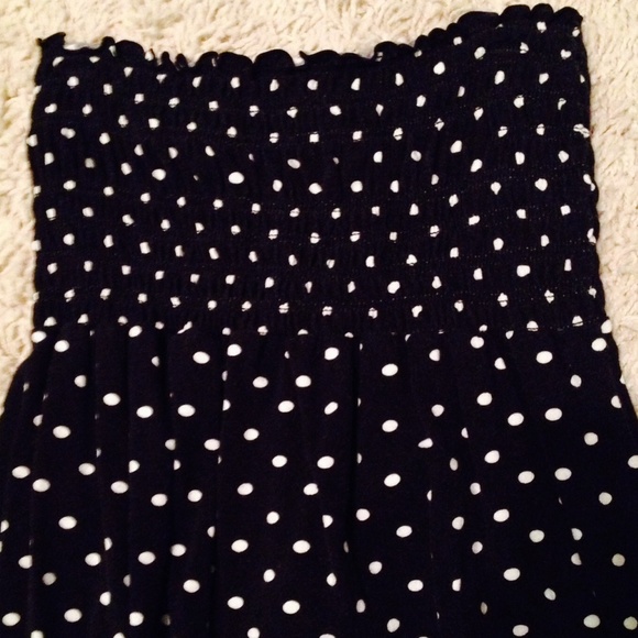 ❌SOLD in bundle! Black and white polka dot dress - Picture 2 of 4