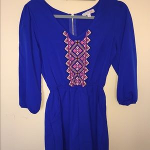 ROYAL BLUE ROMPER