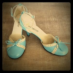 FORNARINA ankle strap round toe pumps