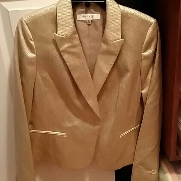 Nine West Gold blazer