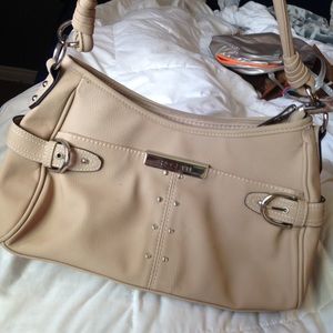 Tan Rosetti purse