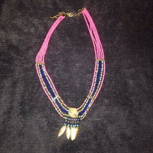 Native American inspired necklace.