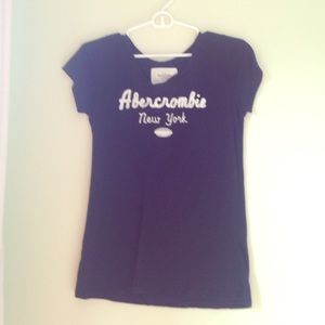 black Abercrombie shirt