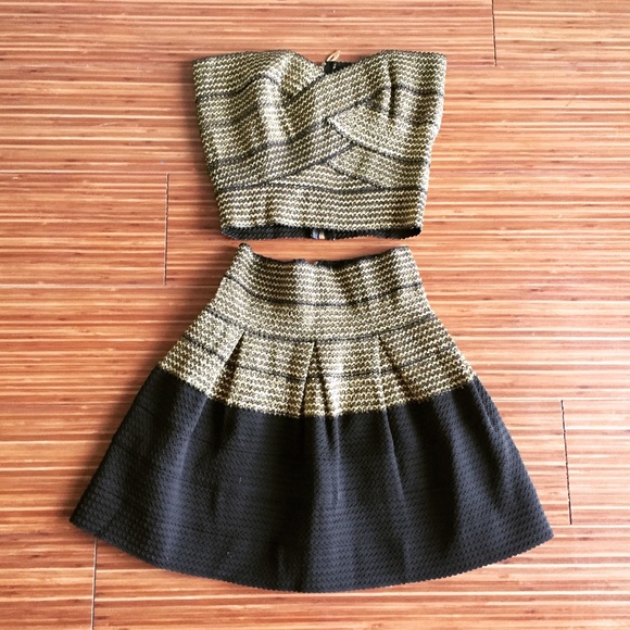 Two-piece Cocktail Dress (dry wash)