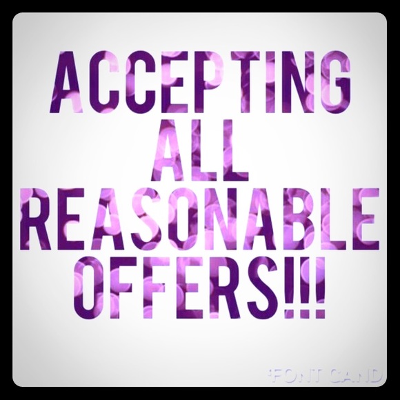 Make an offer on anything in my closet!