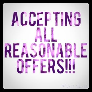Make an offer on anything in my closet!