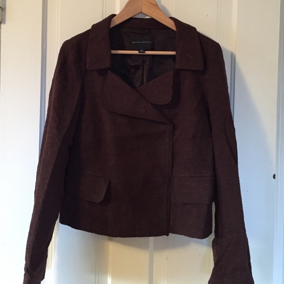 Banana republic size 8 brown jacket