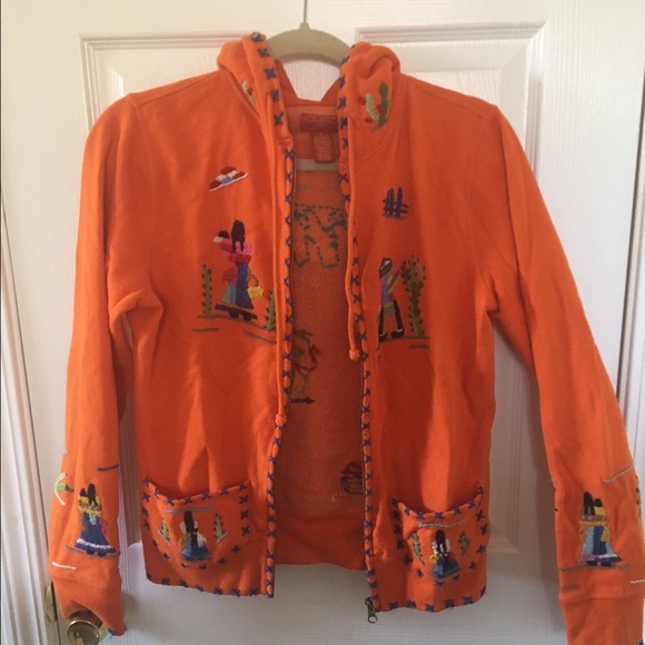 themed zip up hoodie