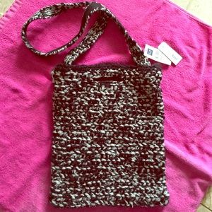 New GAP hand knit cross body bag - size small