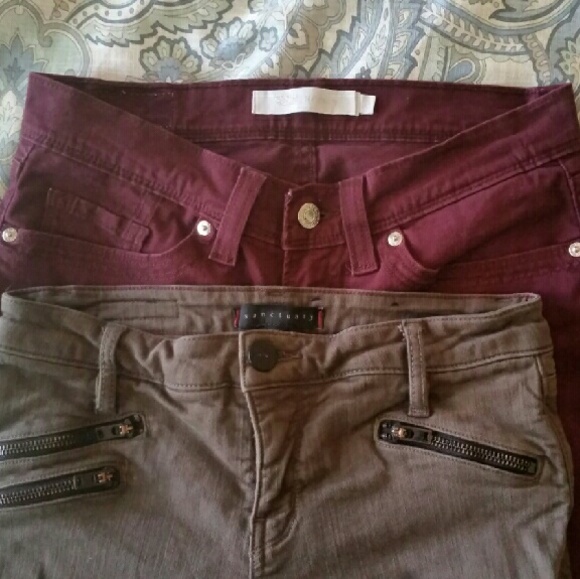 Levi Sanctuary colored denim bundle