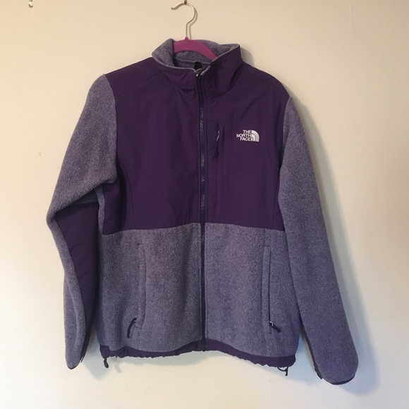 Purple North Face Fleece
