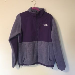 Purple North Face Fleece