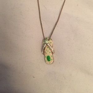 Flip flop necklace from Hawaii