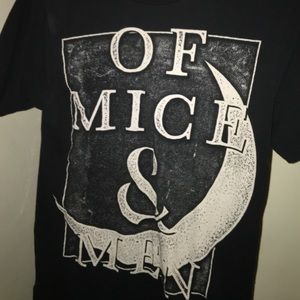 of mice & men band tee