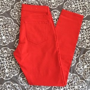 NWOT Old Navy Chili Red Rockstar Skinny Jeans