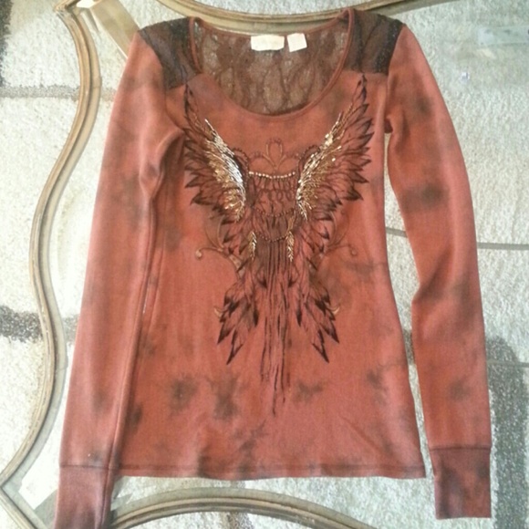 Miss Me Ladies top Medium - Picture 1 of 4