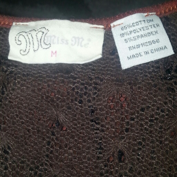Miss Me Ladies top Medium - Picture 4 of 4
