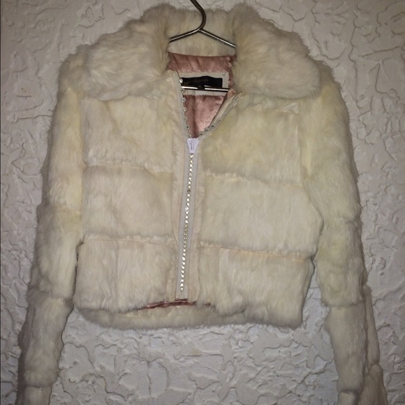 White Fur Jacket