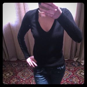 100% Cashmere Banana Republic V-Neck Sweater