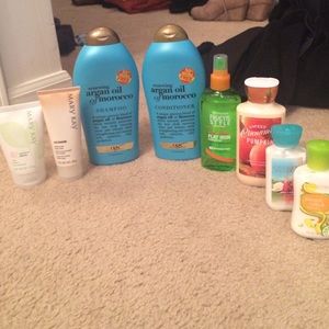 Lot of beauty products
