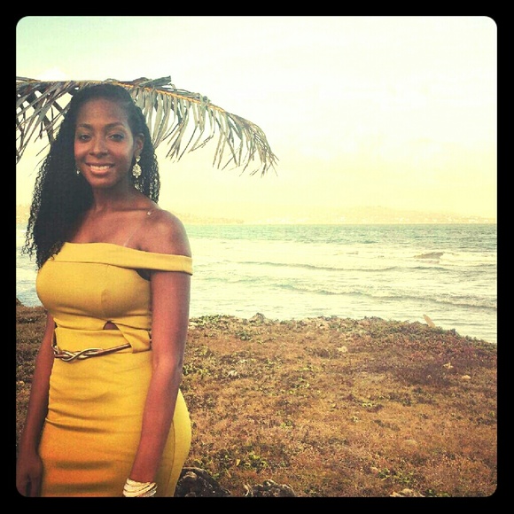 Lime Bodycon dress by ASOS