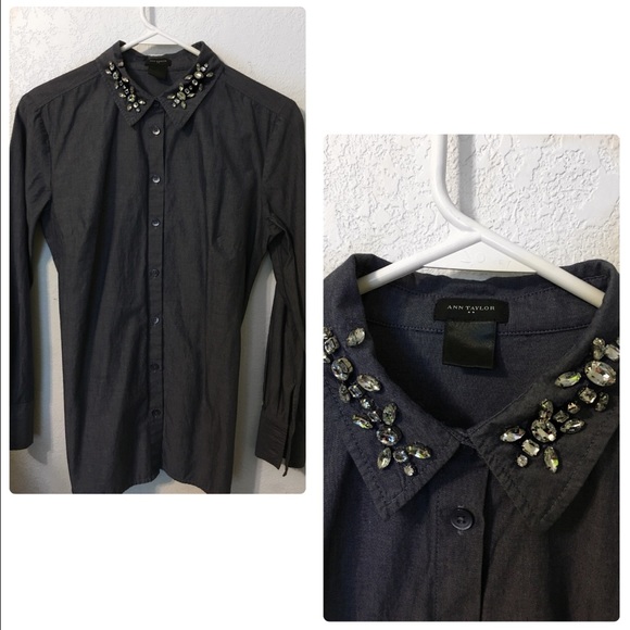 Button down blouse by Ann Taylor