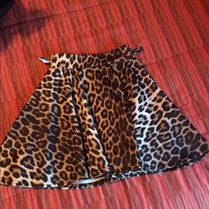 Cheetah skirt