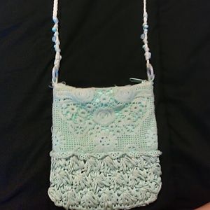 Light Green Cross Body Purse