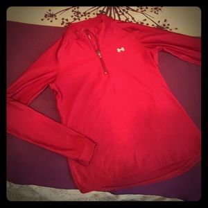 Under armor 3/4 zip shirt