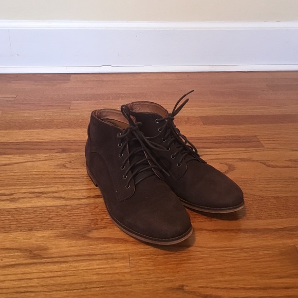 BDG Lace-Up Leather Ankle Boot