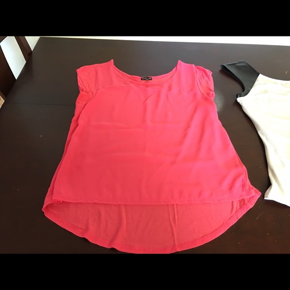 Express hi low hem top