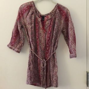 Lucky Brand Peasant Blouse