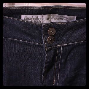 Charlotte Russe Skinny Boot Cut Jeans NWT