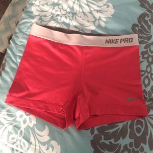 red nike pros!