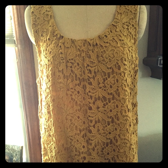 NWT Lucky Brand crochet tank