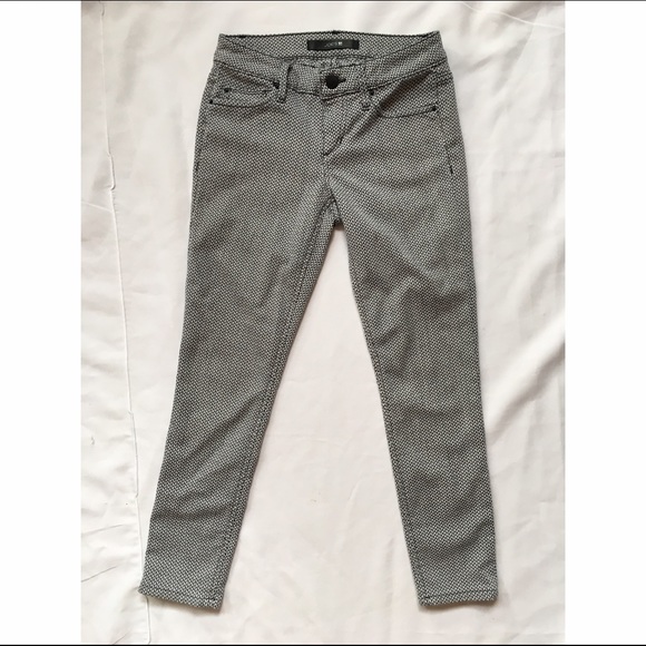 The Vixen Ankle Geometric Skinny Jeans