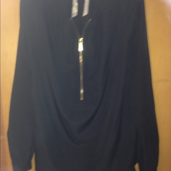 Michael by Michael Kors black blouse