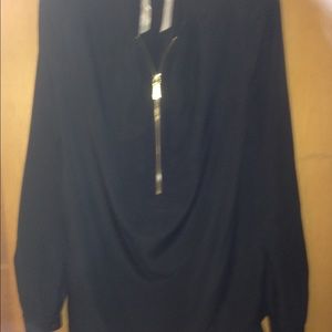 Michael by Michael Kors black blouse