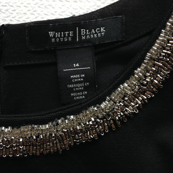 Size 14 White House Black Market Formal Top - Picture 3 of 3