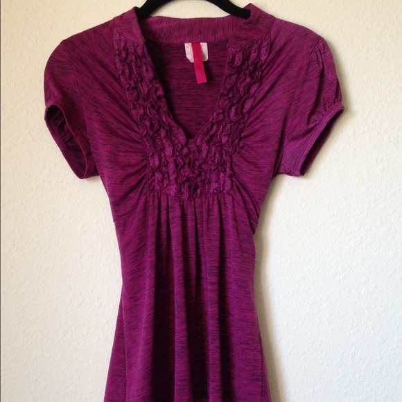 Ruched accent blouse