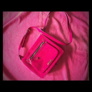 Nine West Purse with Tablet Holder - hot pink