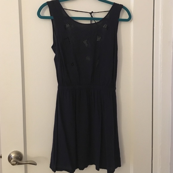 Navy summer dress