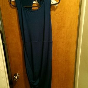 New pics :) NWT Royal blue asymmetrical dress