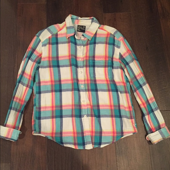 Cute American eagle flannel