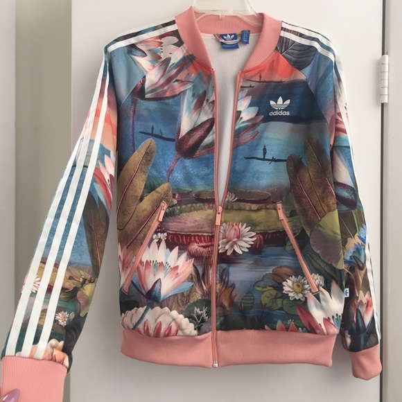 Adidas track/ Adidas bomber jacket