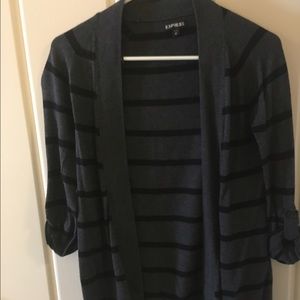 Grey Express Cardigan