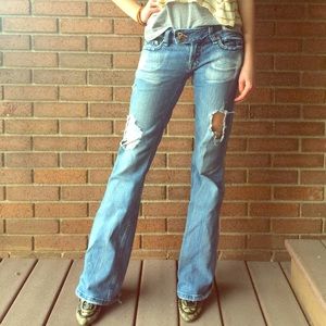 Miss Me distressed boot cut jeans